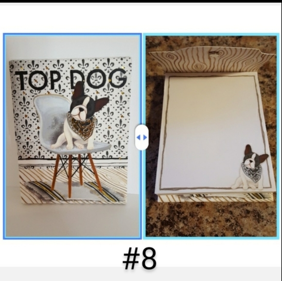 NOTEPAD DOGS Frenchie Bulldog Terrier Dachshund Corgi Chihuahua Golden Shih Tzu - Picture 9 of 14